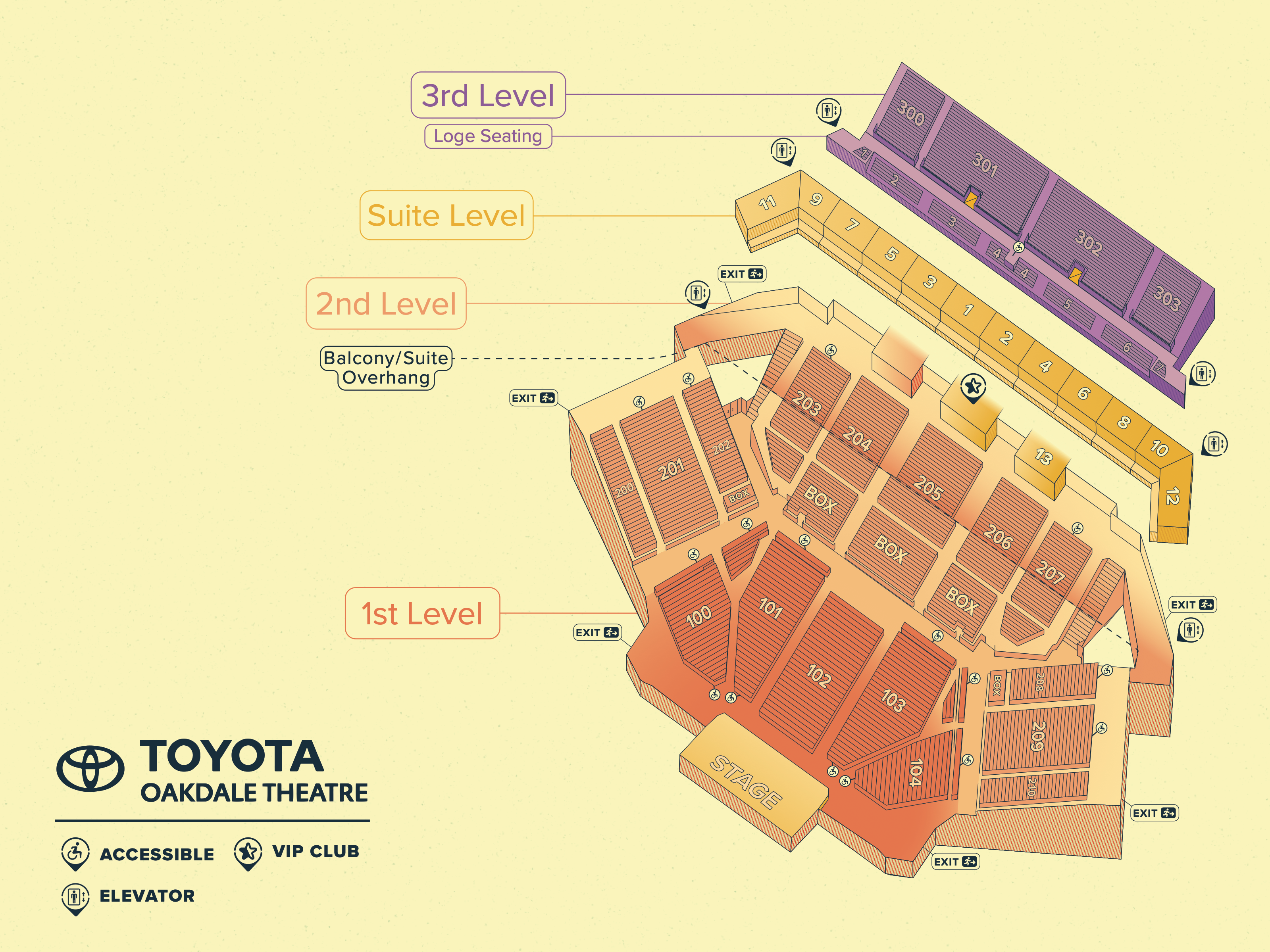 Seating map