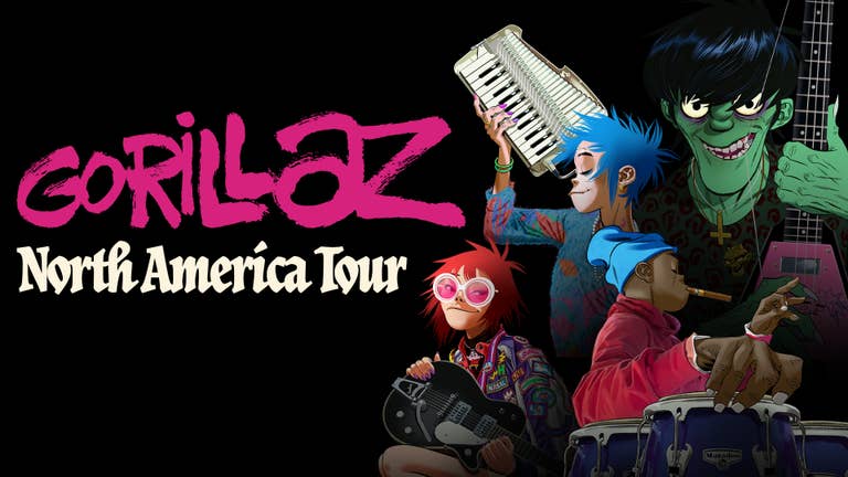 Gorillaz North American Tour - On Sale Friday!