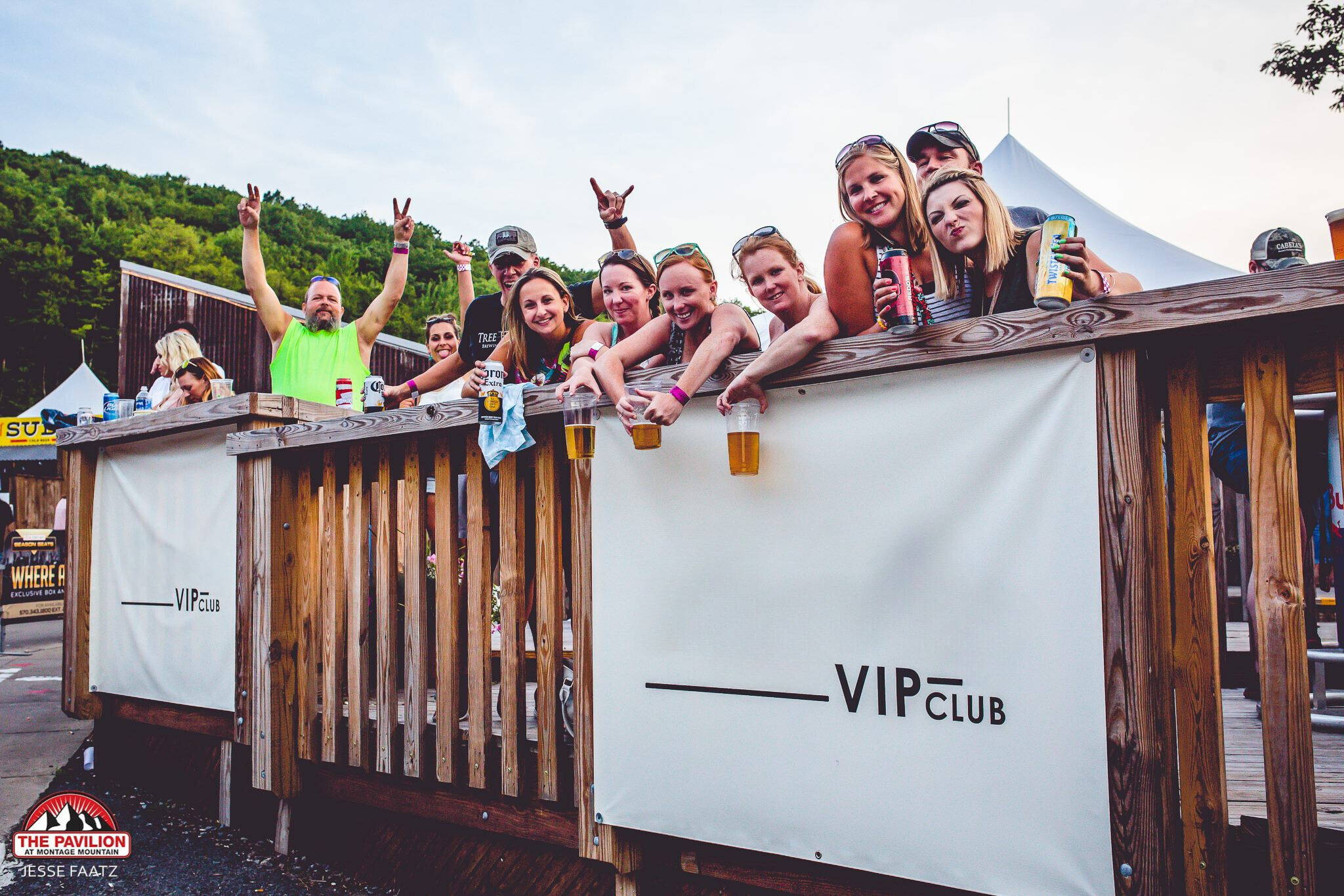 Fans at our VIP club.