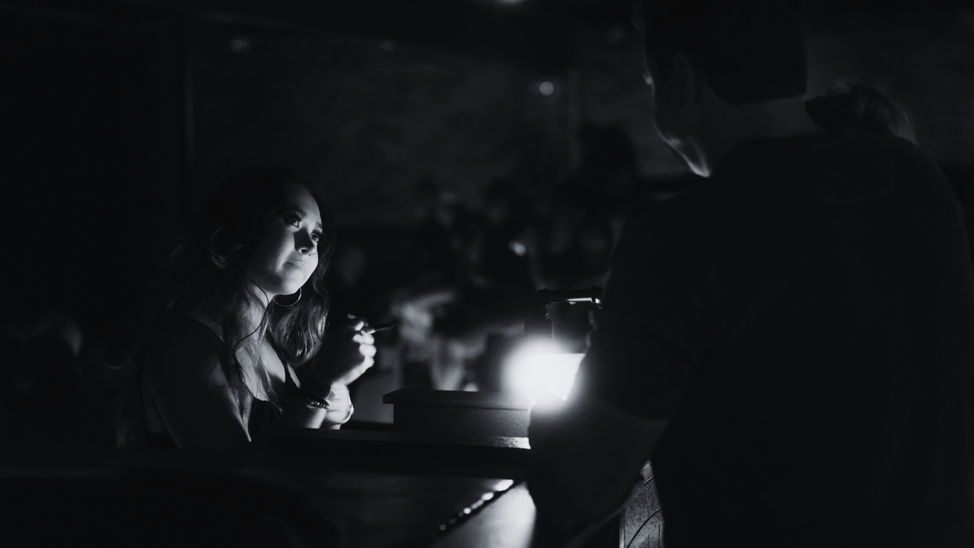 An Observatory staff member on the Observation Deck