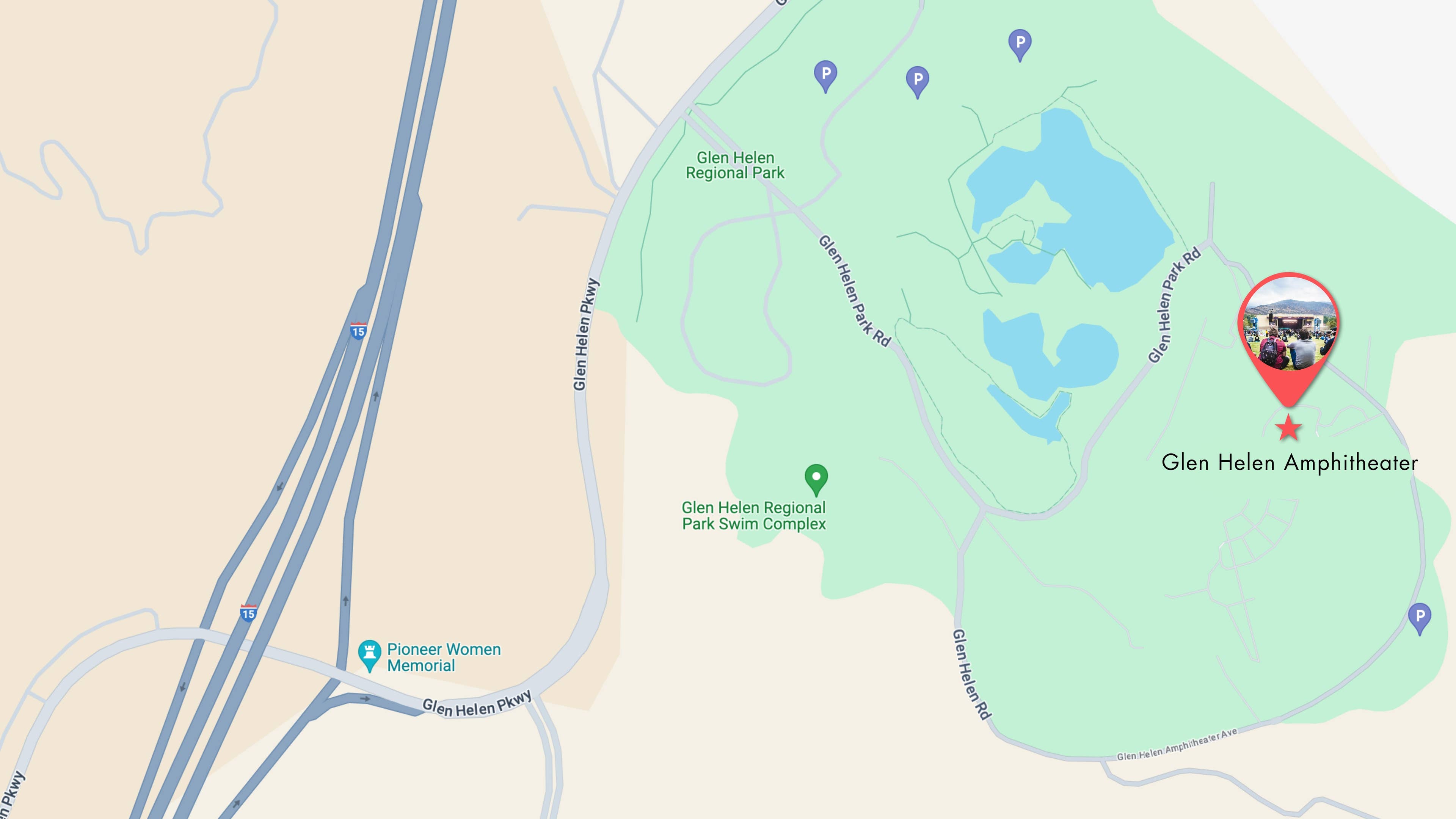 picture of Glen Helen's location