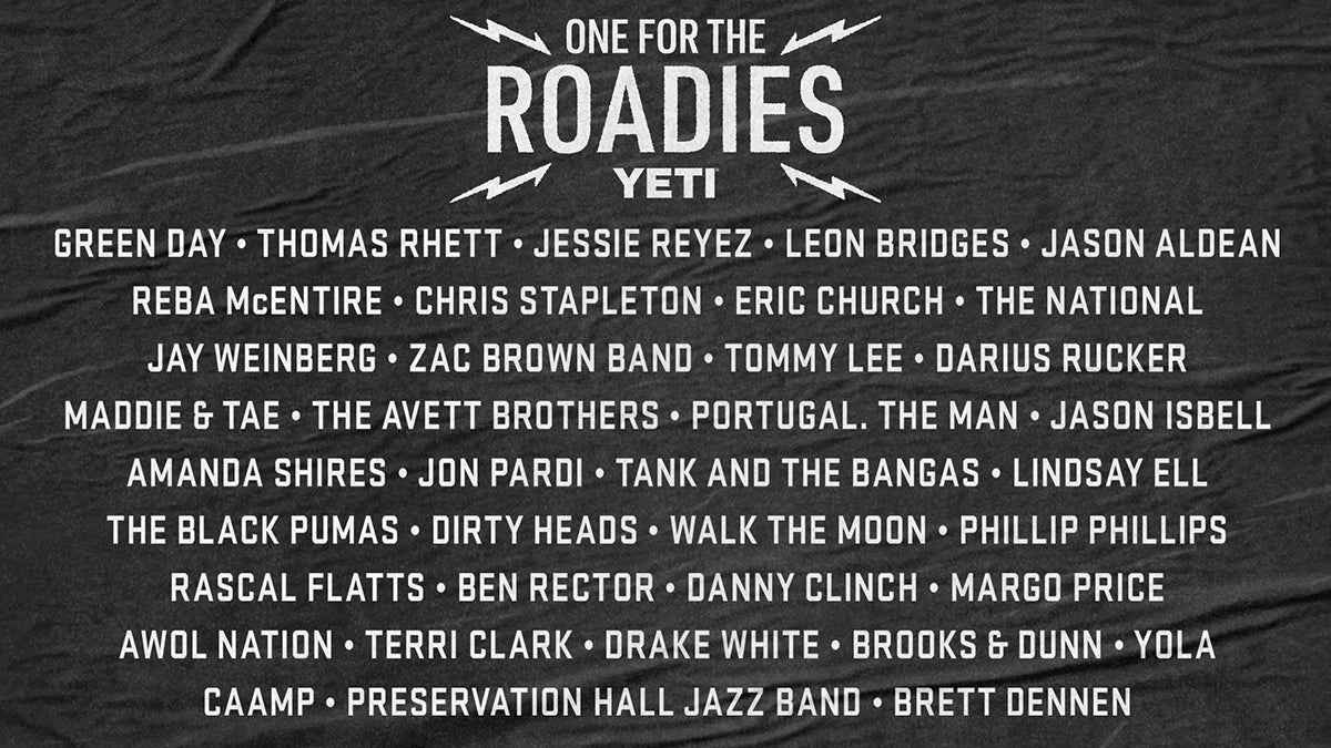 Chris Stapleton, Zac Brown Band, Thomas Rhett, Jessie Reyez, Jason Aldean, Portugal. The Man, The National