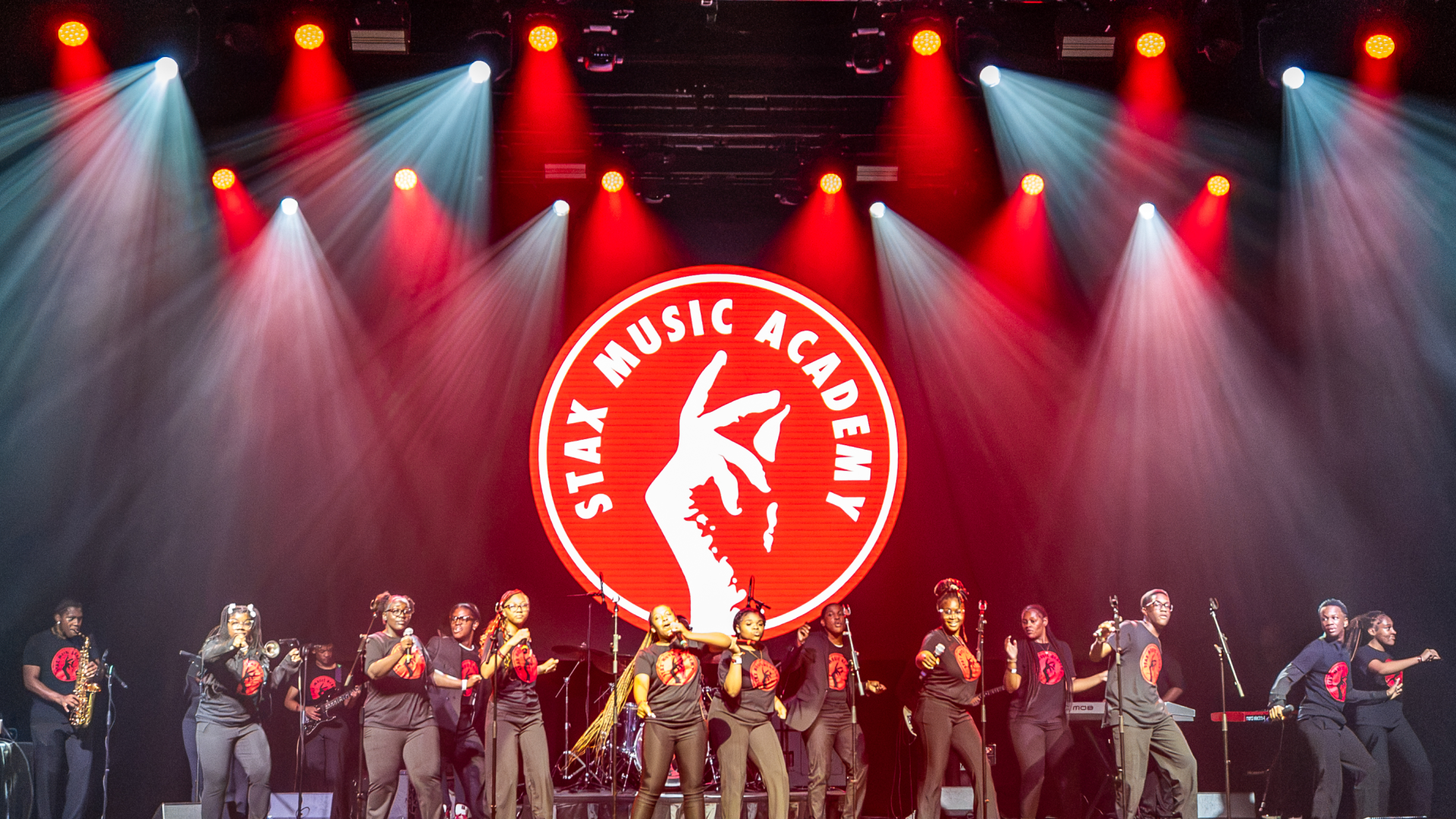 Stax Music Academy students perform at Satellite Music Hall in Memphis, TN