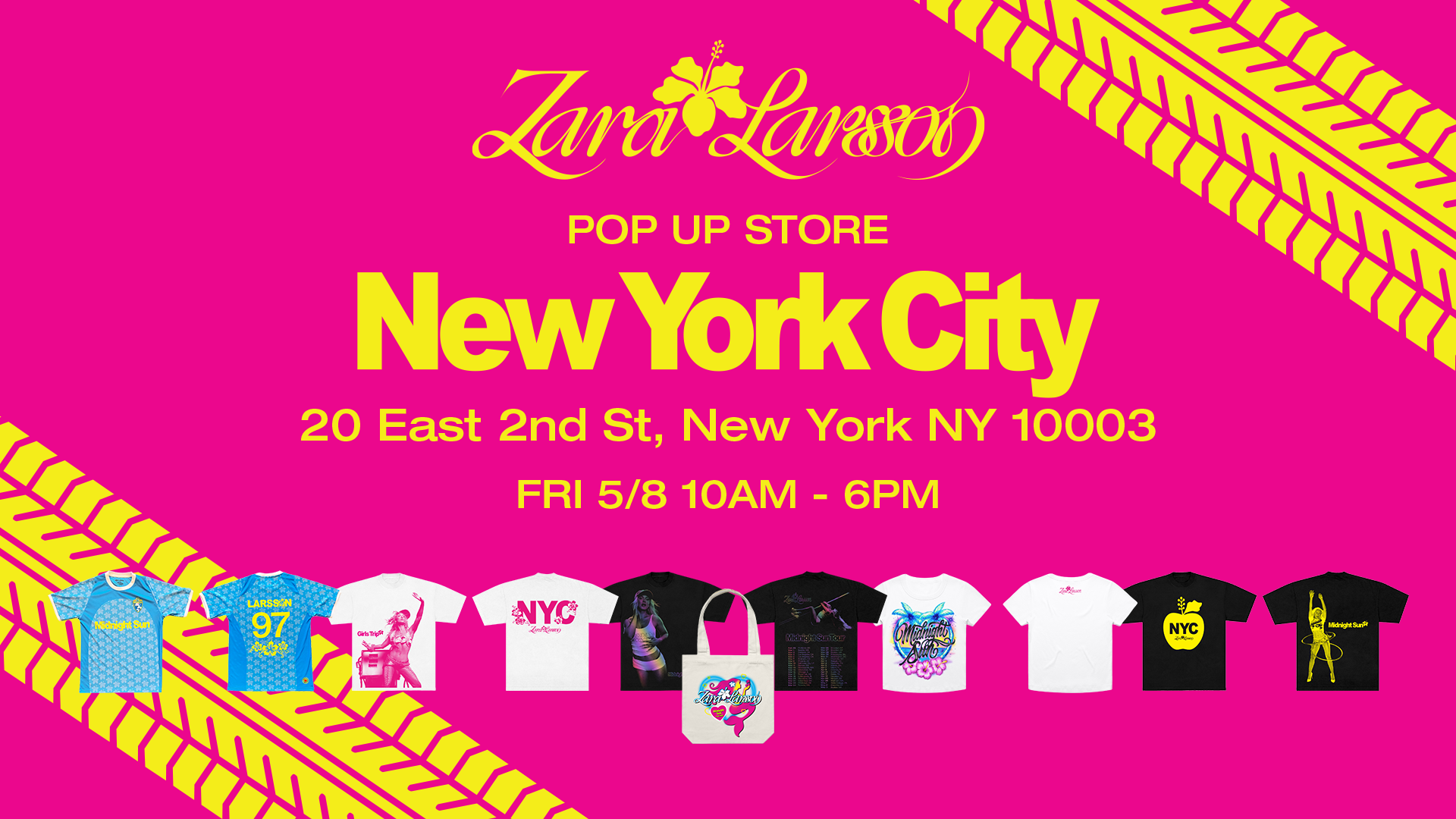 Zara Larsson’s NYC Pop Up Is Here