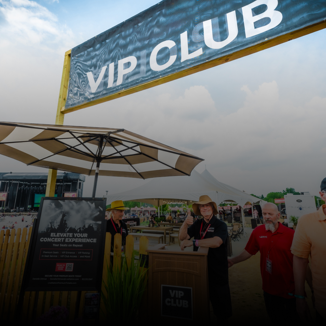 VIP Club entrance. 