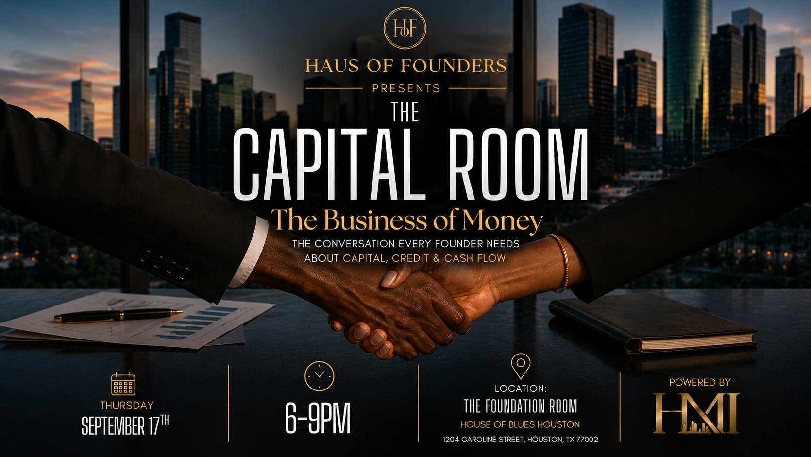 Haus of Founders Presents: THE CAPITAL ROOM