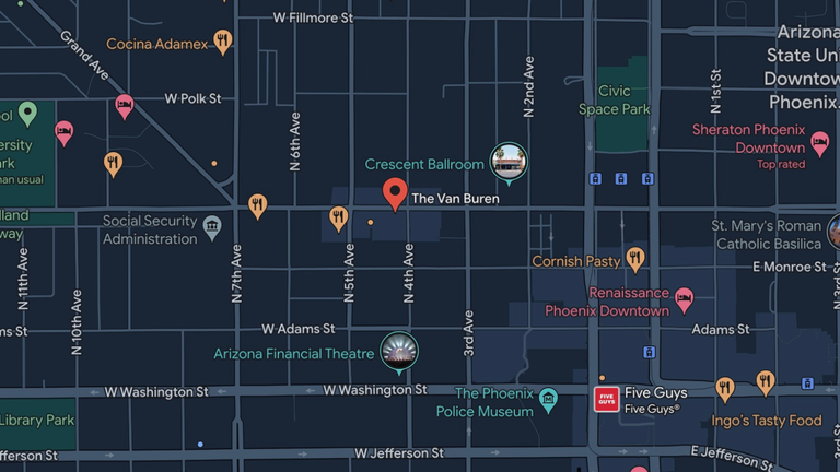 Plan Your Visit: Parking, Amenities & Policies | The Van Buren