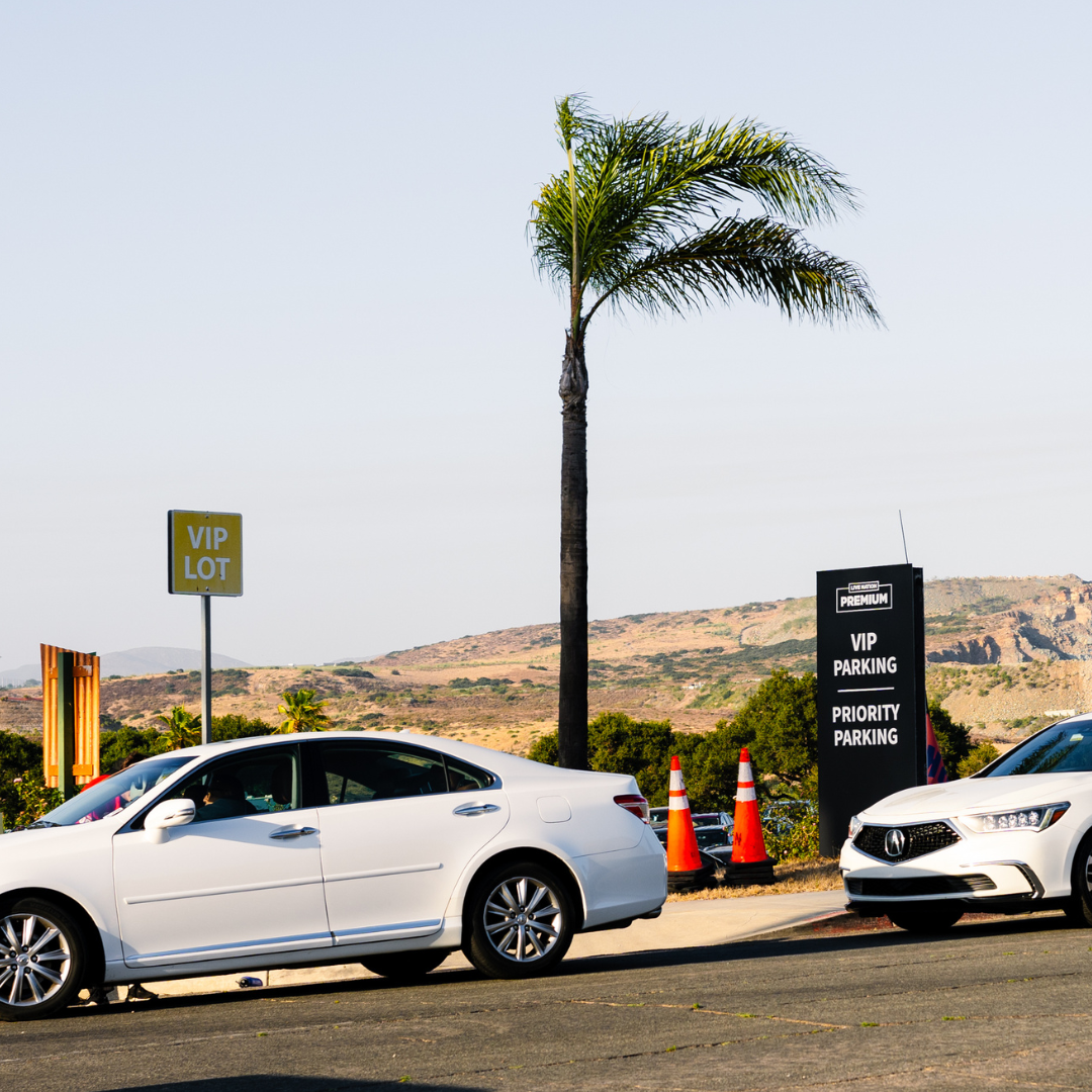 vip entrance parking
