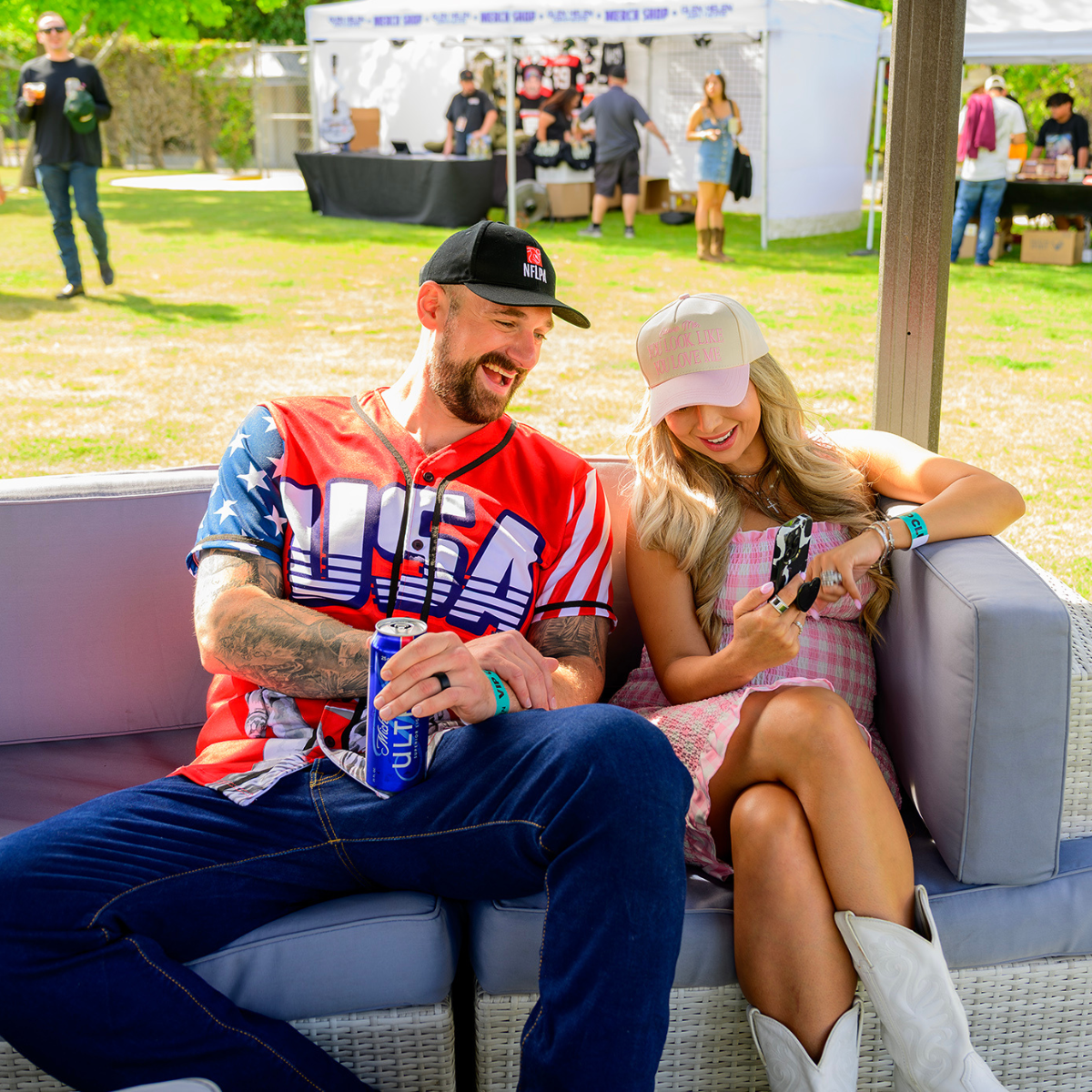 a couple enjoying our VIP Club