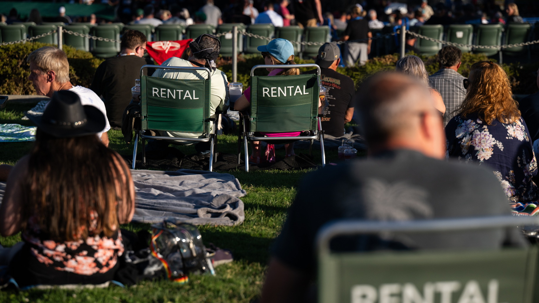 Toyota Amphitheatre Lawn Chairs