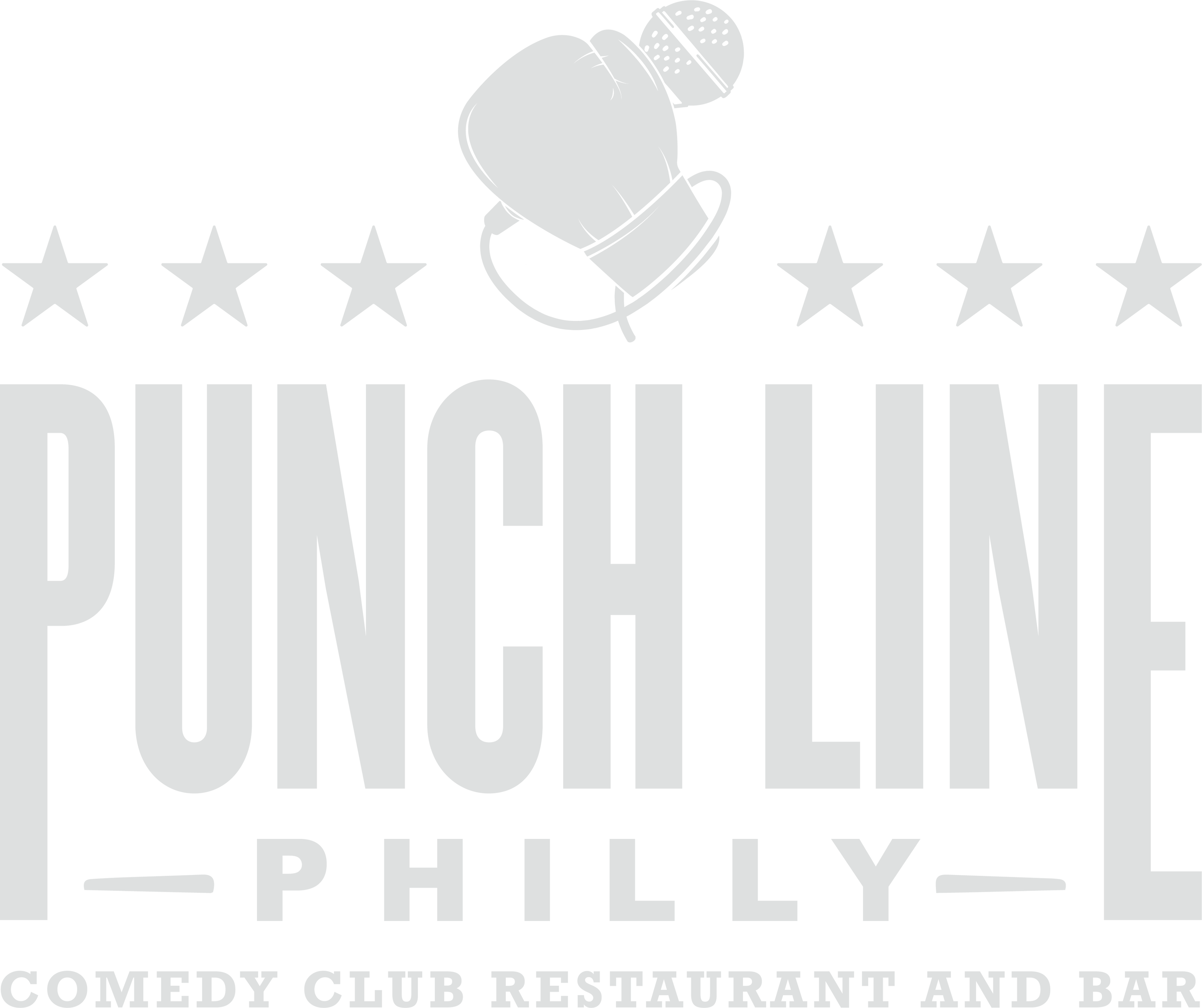 Punch Line Comedy Club Philadelphia Restaurant and Bar Logo