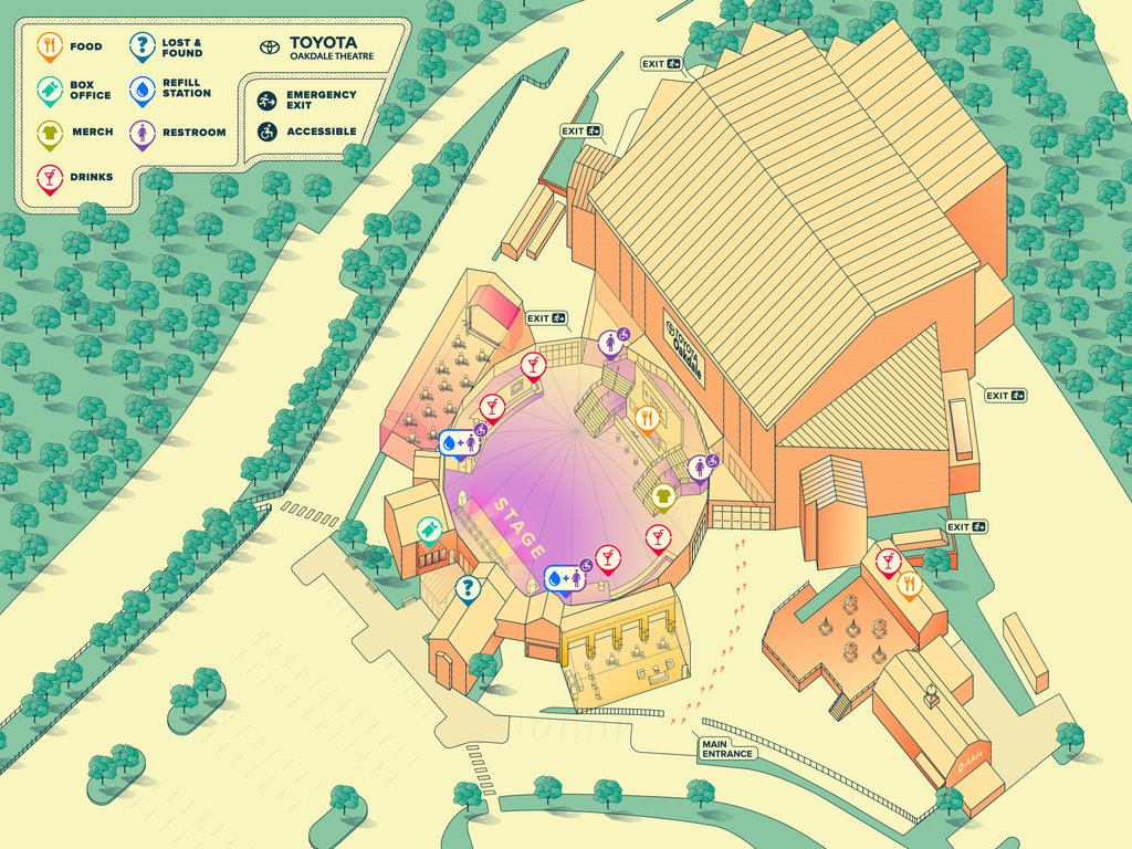 Venue map