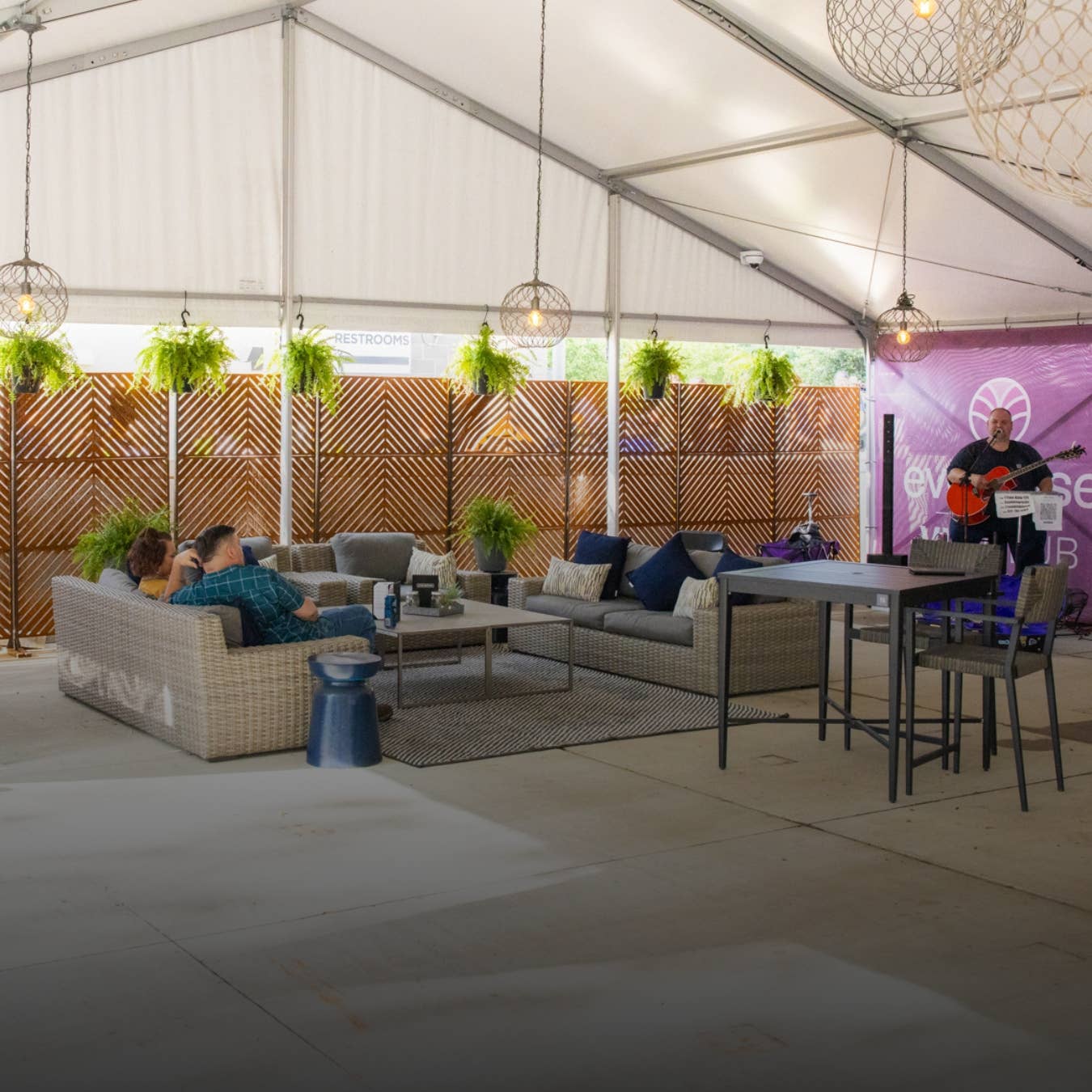 The VIP Club at Everwise Amphitheater. 