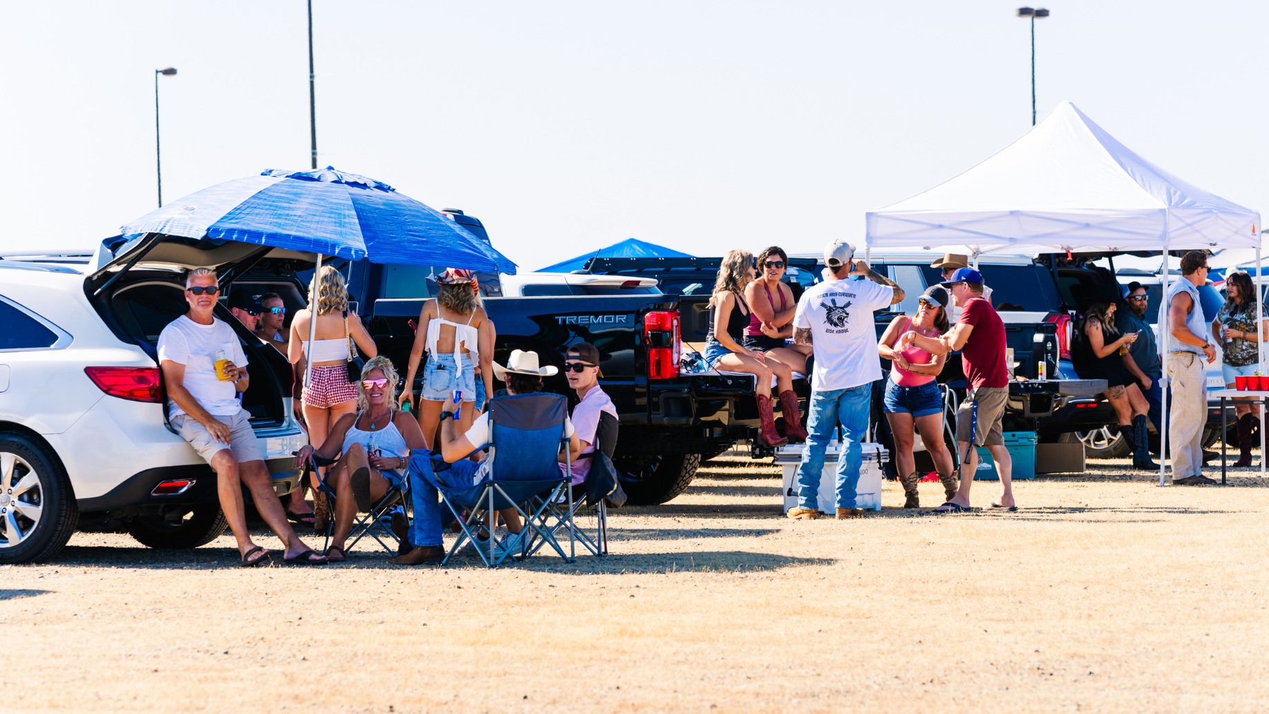 Toyota Amphitheatre General Parking Image