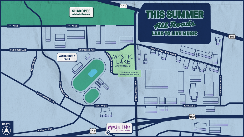 Plan Your Visit: Parking, Amenities & Policies | Mystic Lake Amphitheater