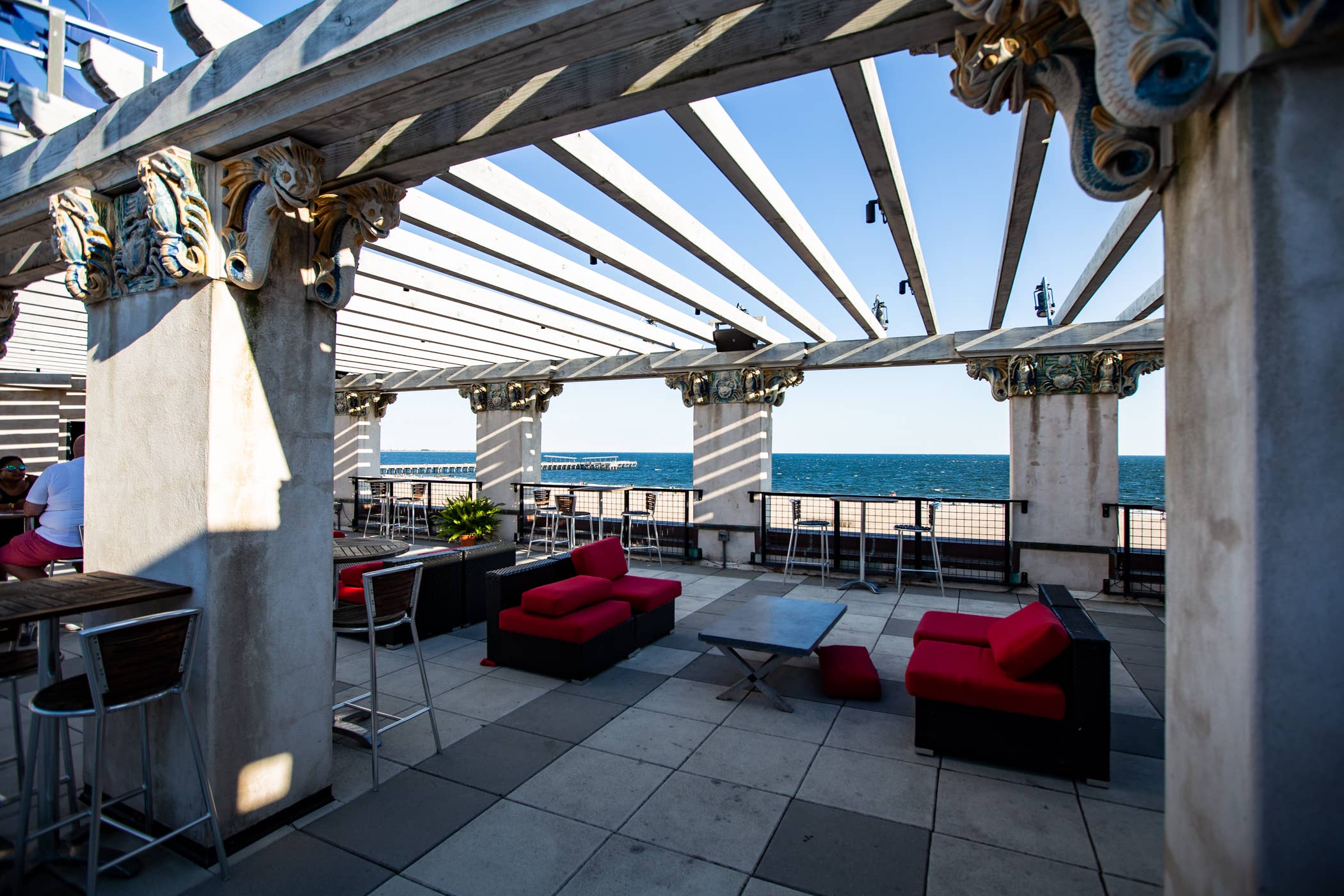 Upstairs Roof of Coney Island Amphitheater