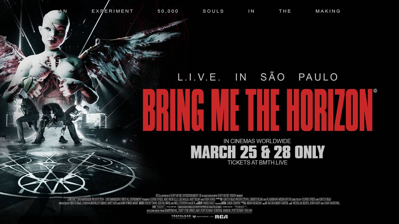 Bring Me The Horizon - L.I.V.E. (Live Immersive Virtual Experiment) in São Paulo On The Big Screen