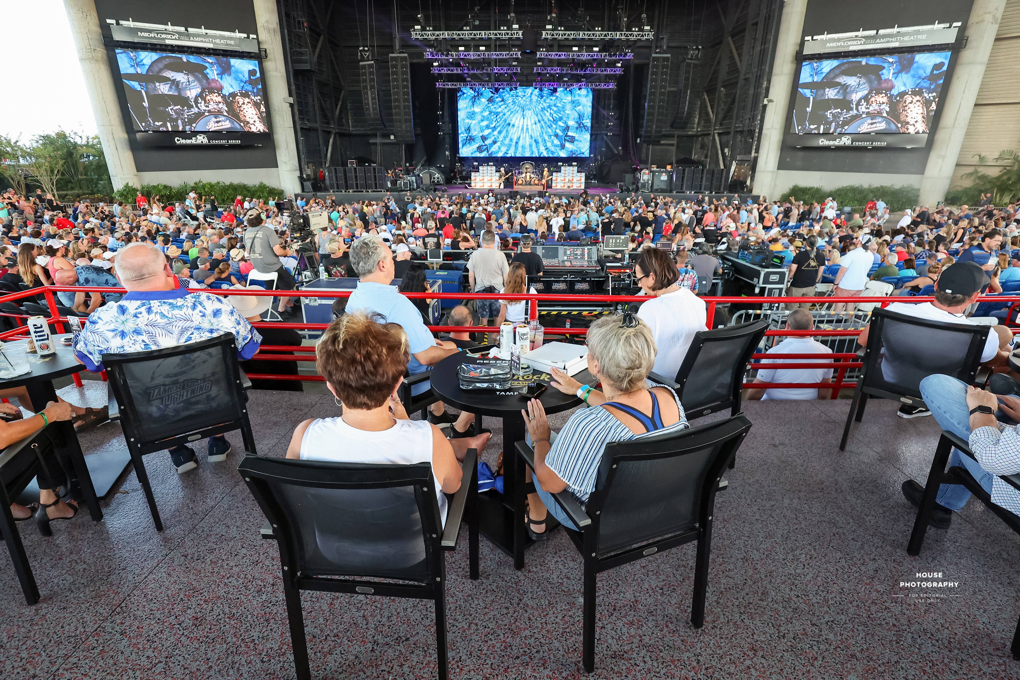 VIP Area at MIDFLORIDA Credit Union Amphitheatre