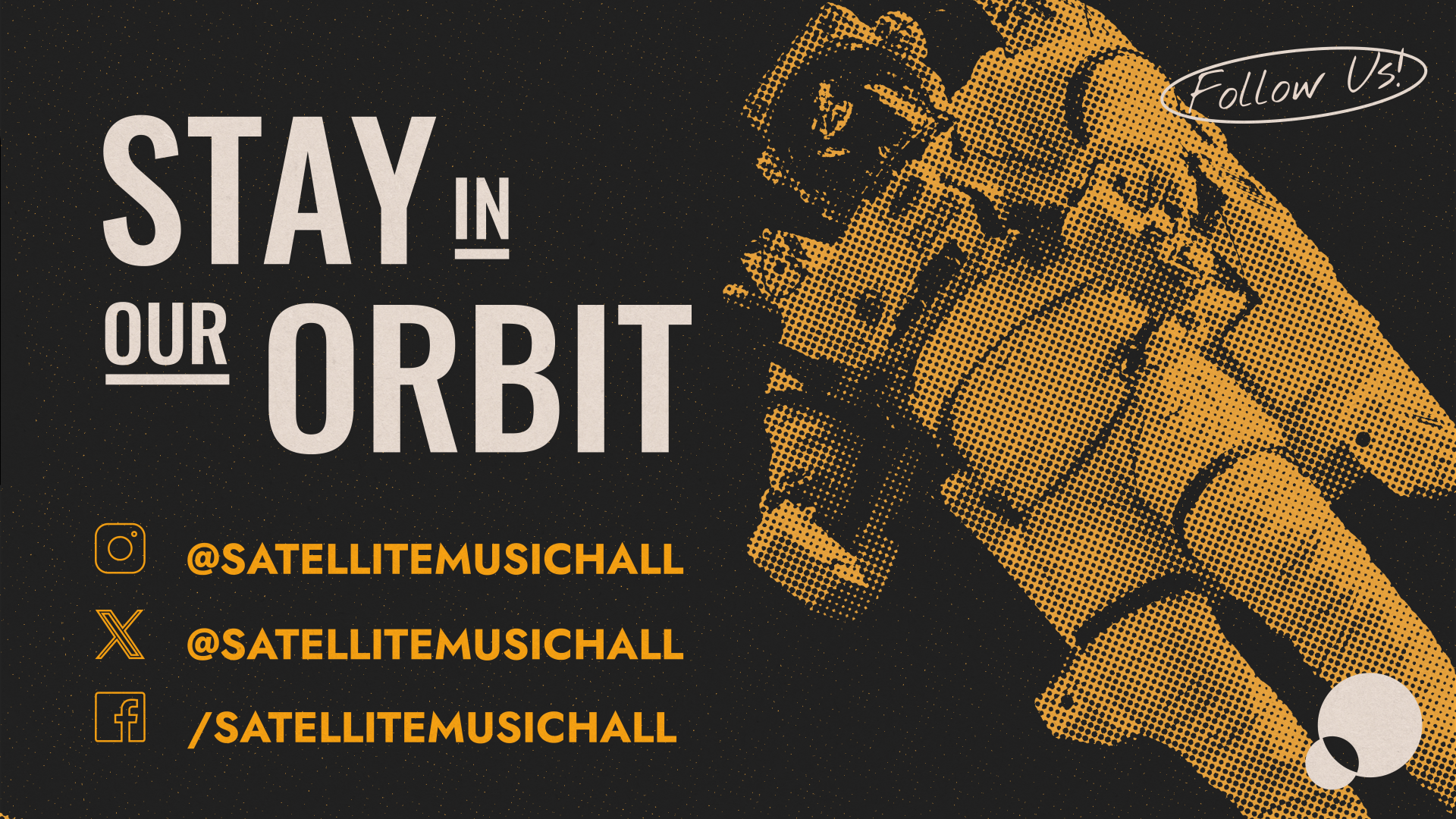 Follow our social media accounts for updates