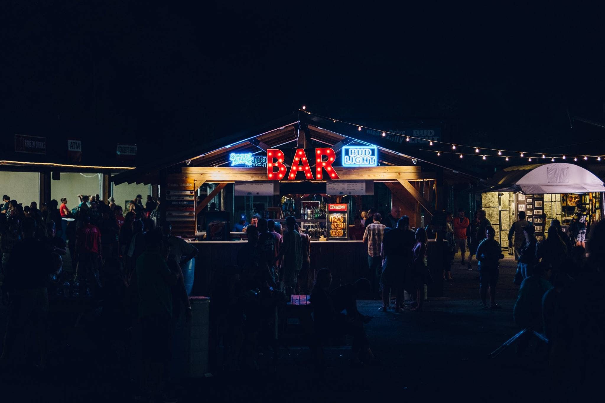 Bar concession stand in our south plaza. 