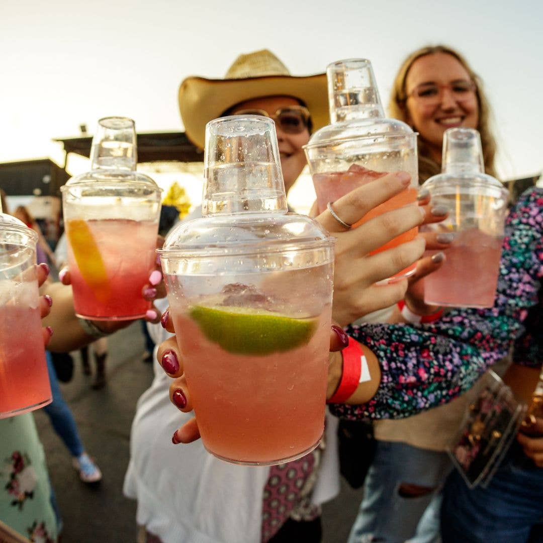 People enjoying drinks
