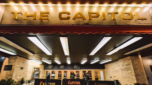 The exterior of The Capitol Theatre