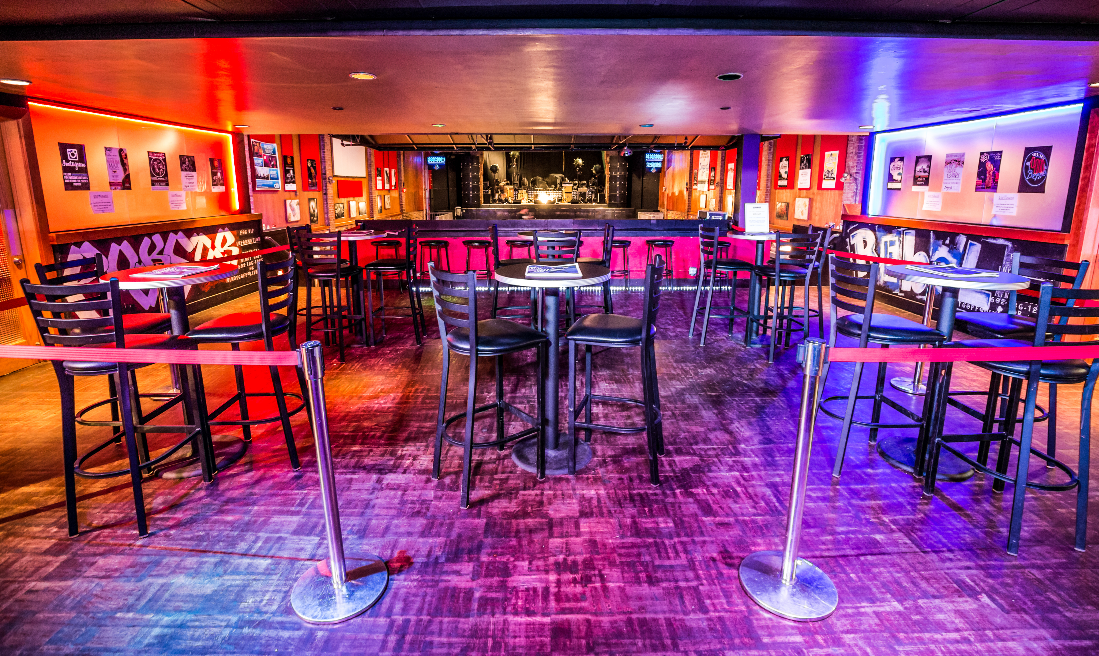 The bar at Bogart's