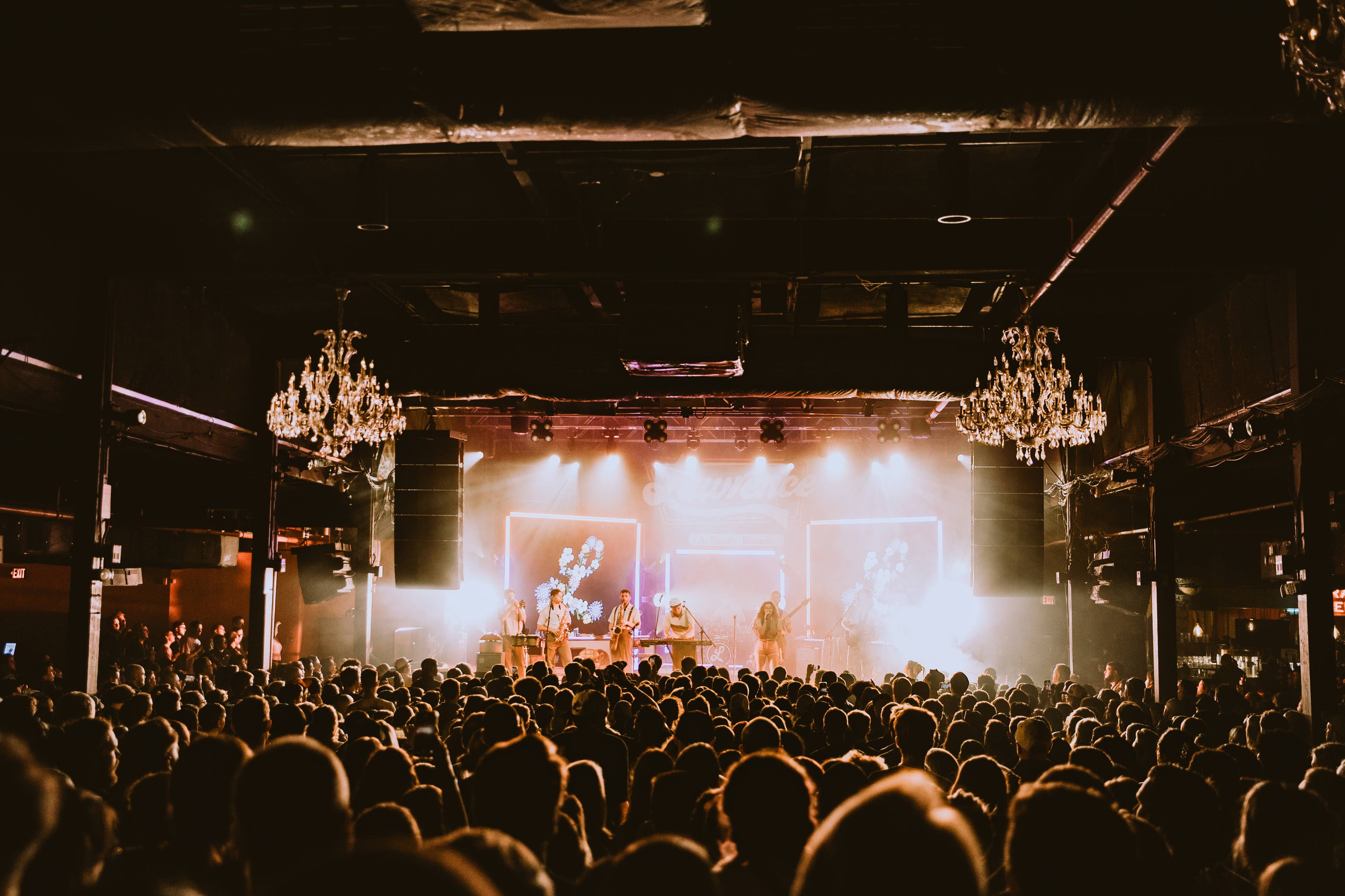 A photo of Lawrence performing at The Fillmore Charlotte.
