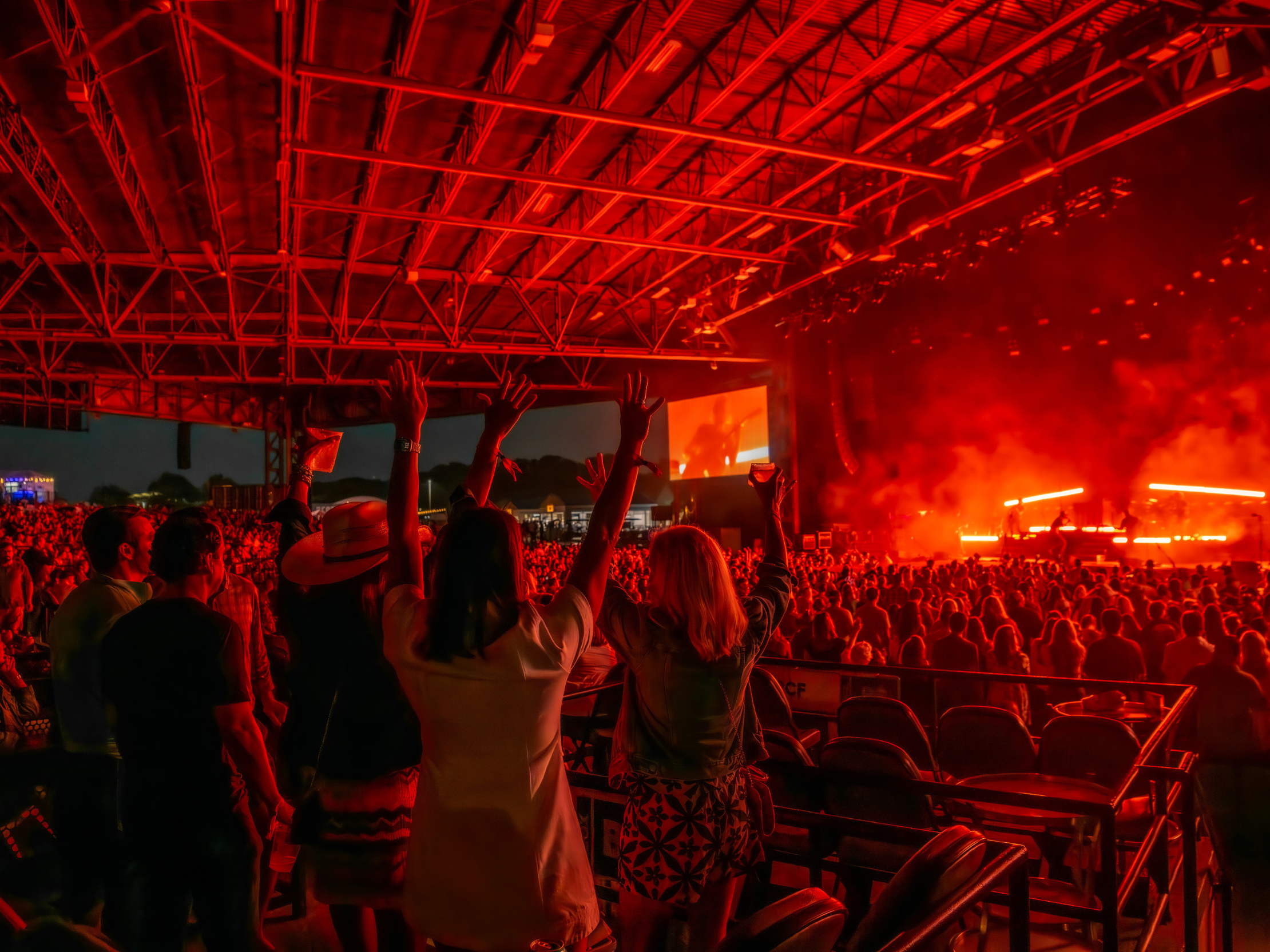 Fans at a show