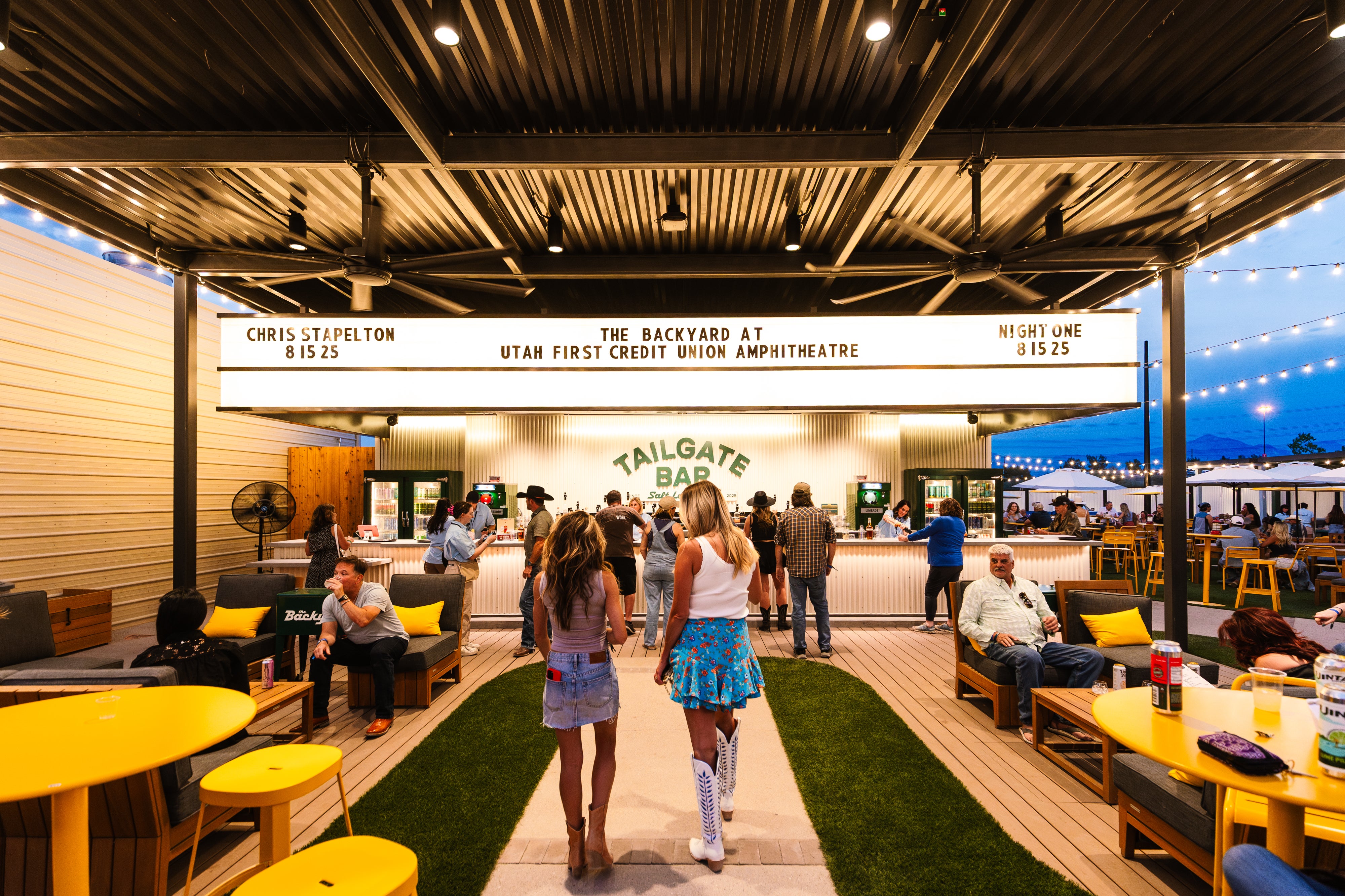 The Backyard VIP Club at Utah First Credit Union Amphitheatre