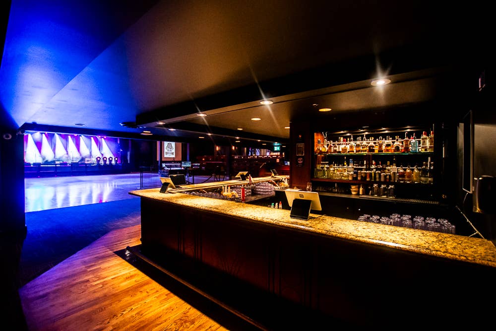 view of a bar at commodore ballroom 