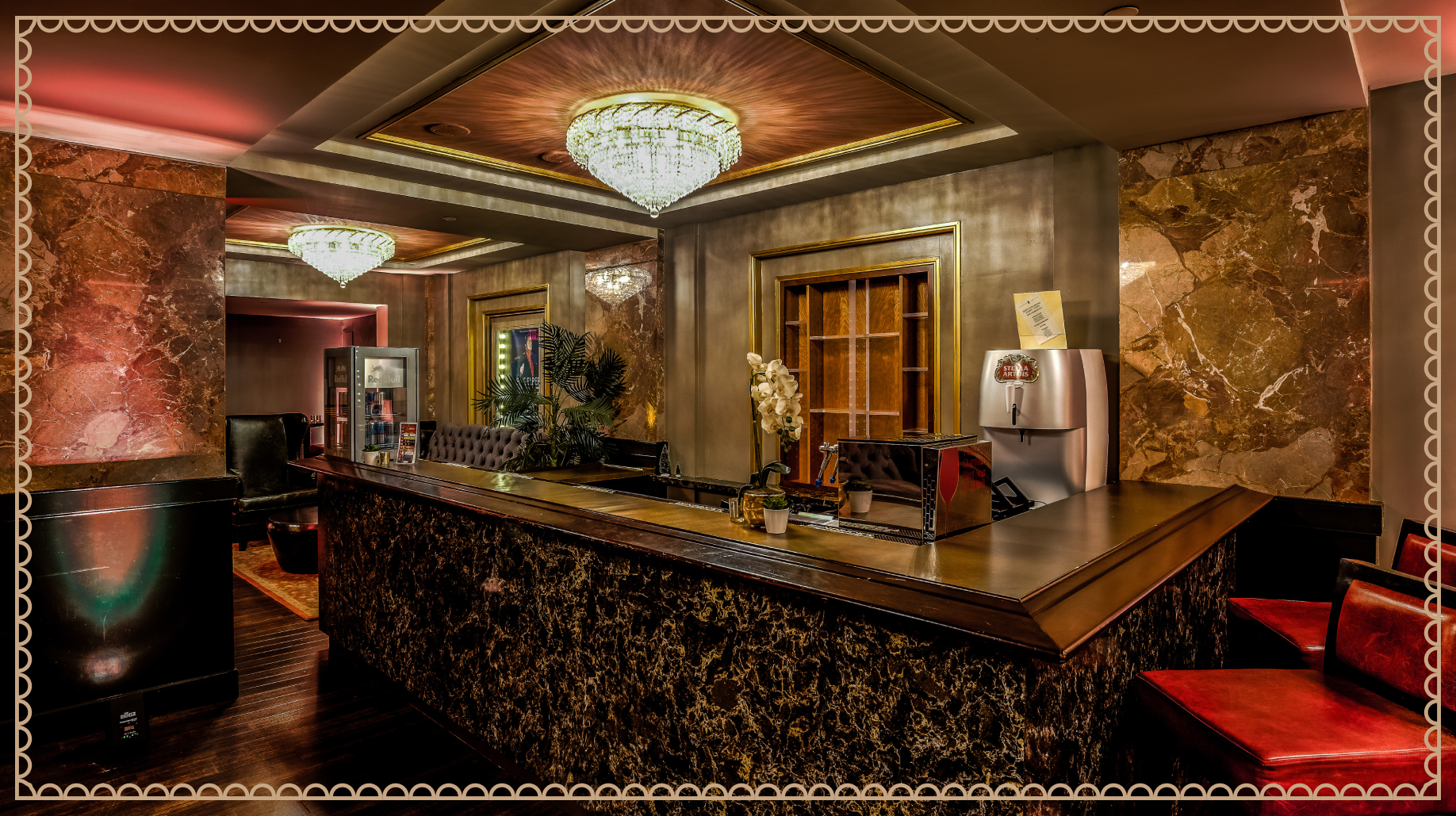 An empty bar