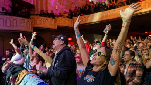 People in the audience 