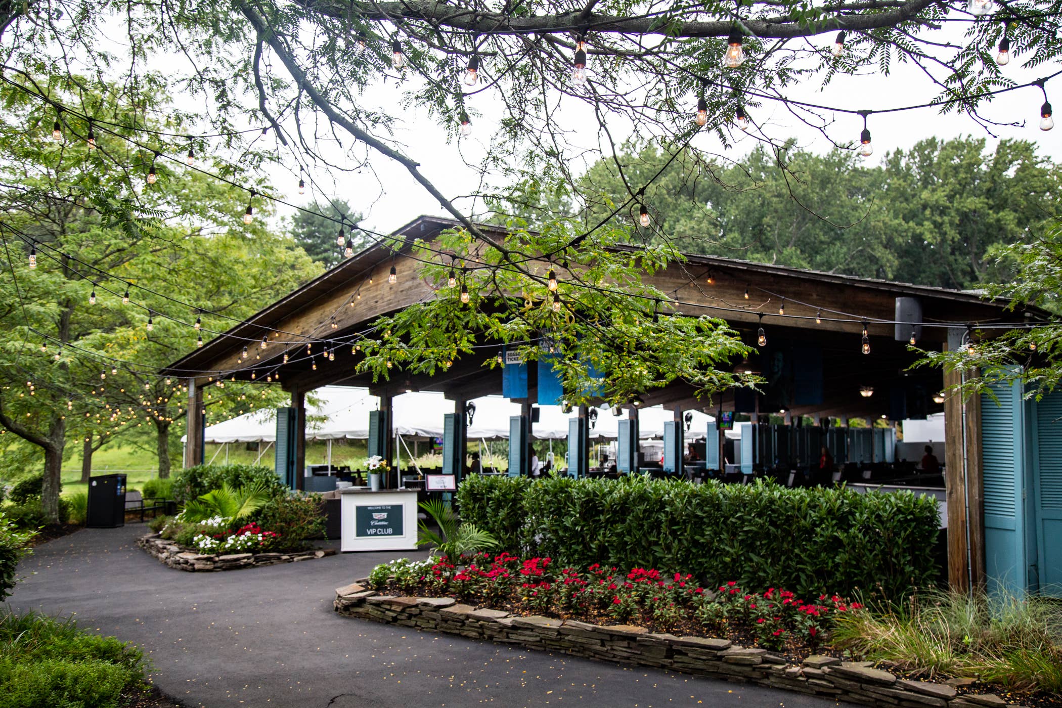 The exterior view of the VIP Area