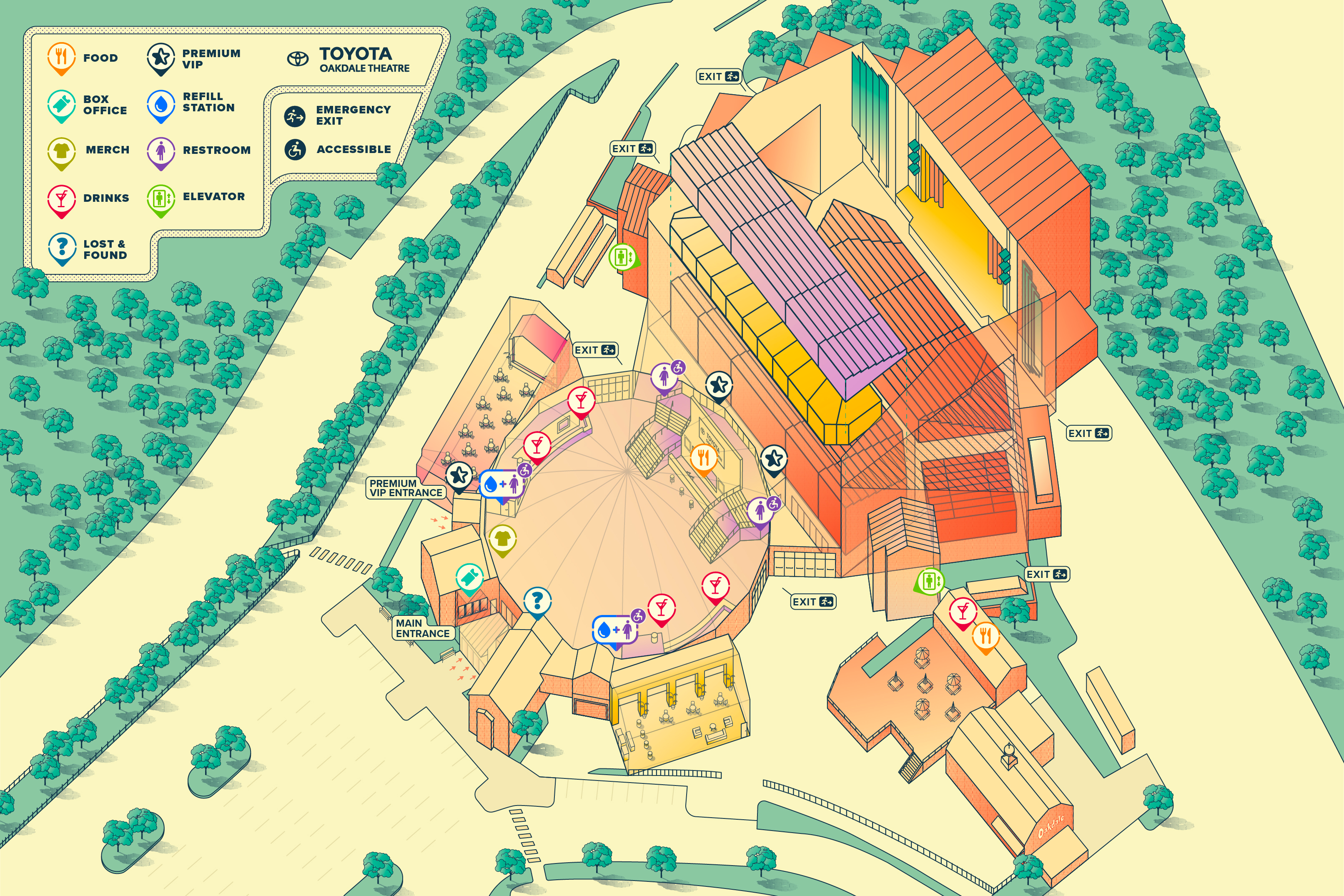 Venue map