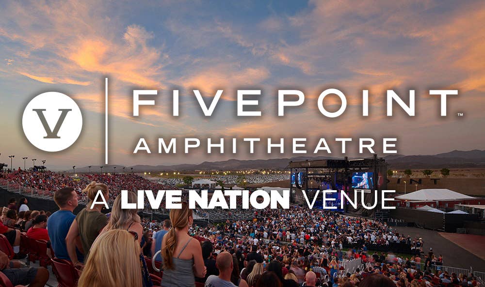 FivePoint Amphitheatre 2021 show schedule & venue information Live