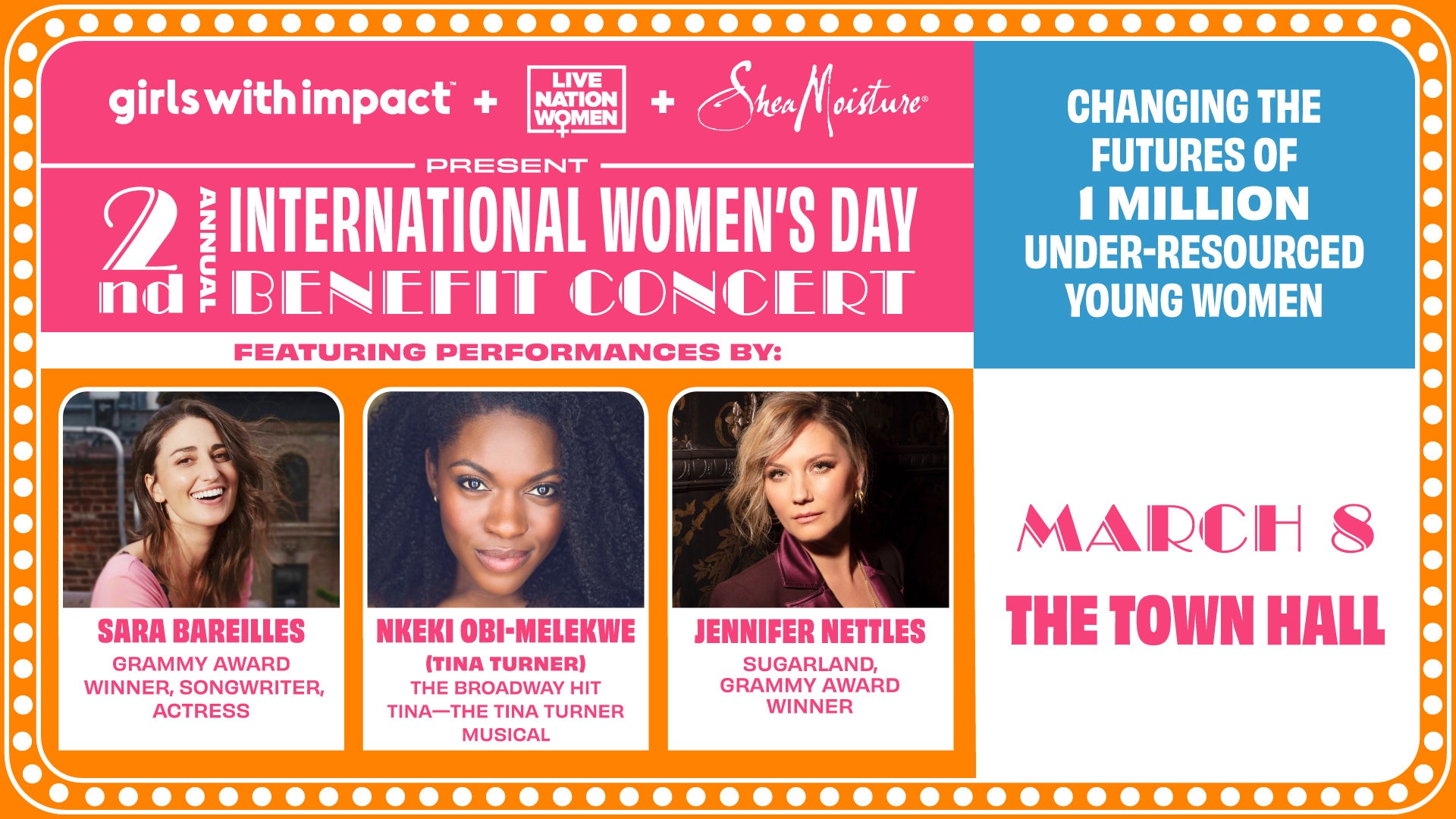 GIRLS WITH IMPACT PRESENTS 2ND ANNUAL INTERNATIONAL WOMEN’S DAY BENEFIT CONCERT