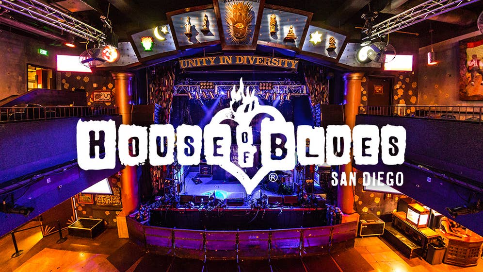 Voodoo Room at the House of Blues San Diego 2022 show schedule
