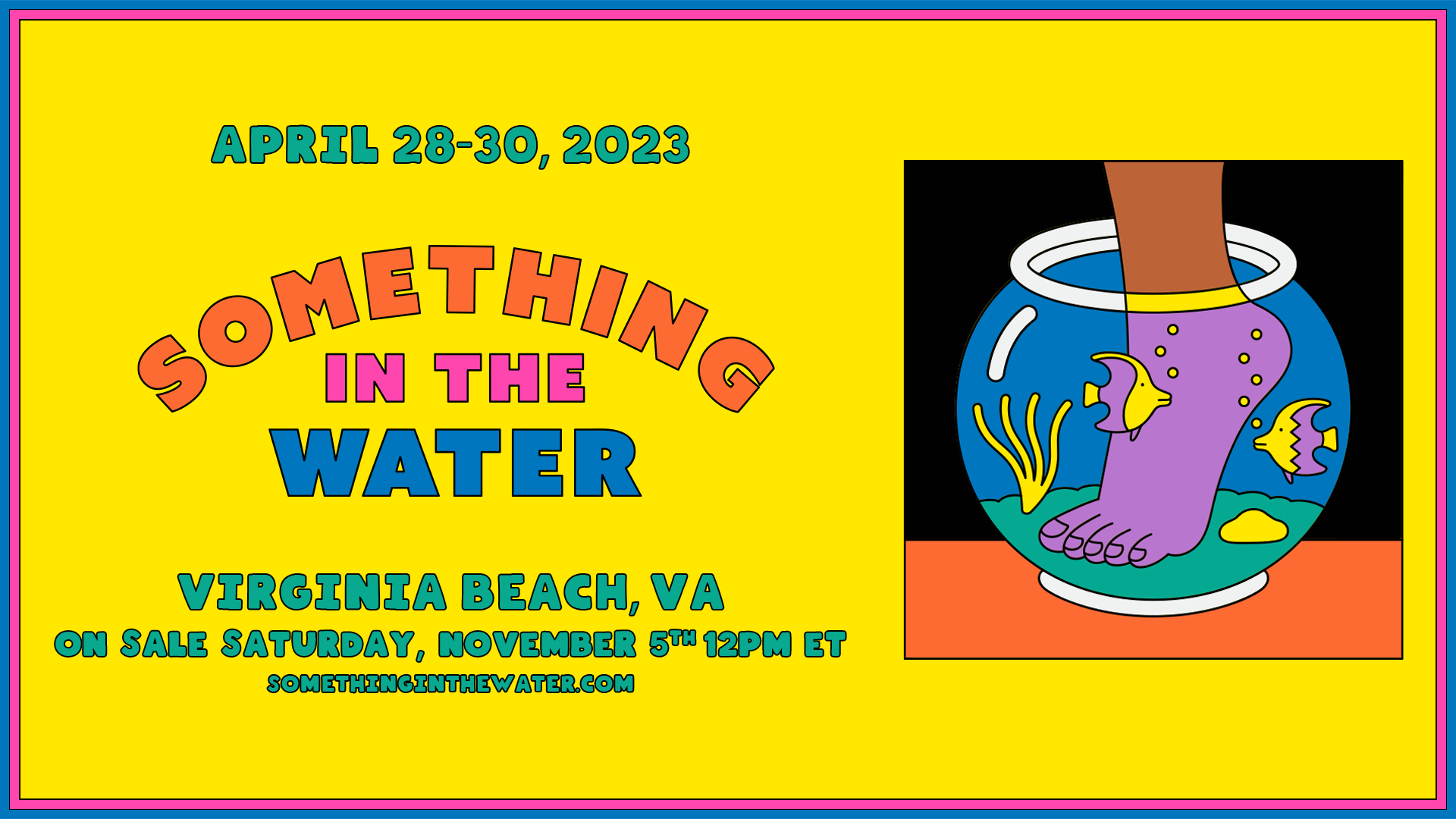 SOMETHING IN THE WATER - Watch the festival live stream on the