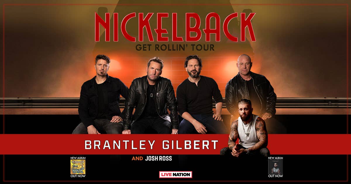 Nickelback Announces 2023 Get Rollin’ Tour