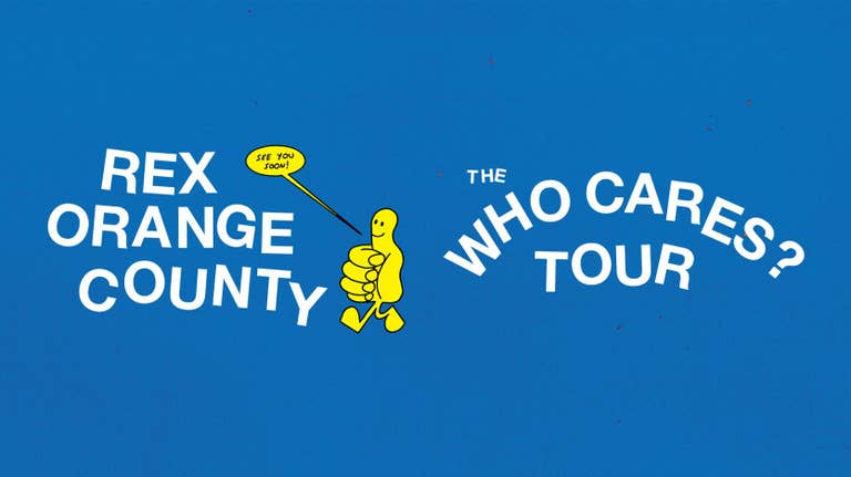 JUST ANNOUNCED: Rex Orange County 'The Who Cares' Tour