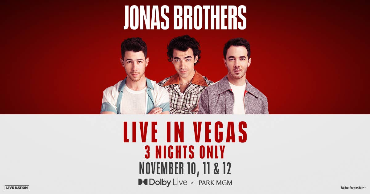 Jonas Brothers: Get tickets now!