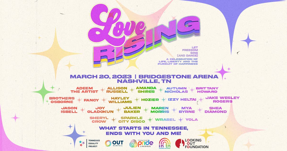 LOVE RISING: A benefit concert and celebration of Life and Liberty