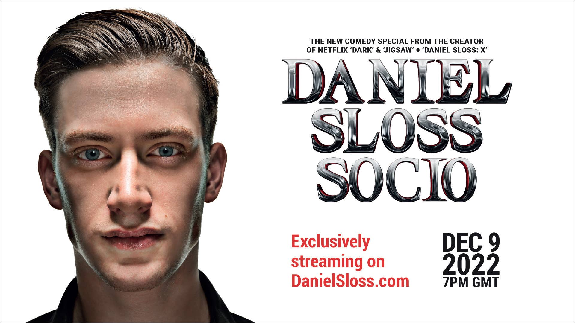 Daniel Sloss' New Comedy Special 'SOCIO'
