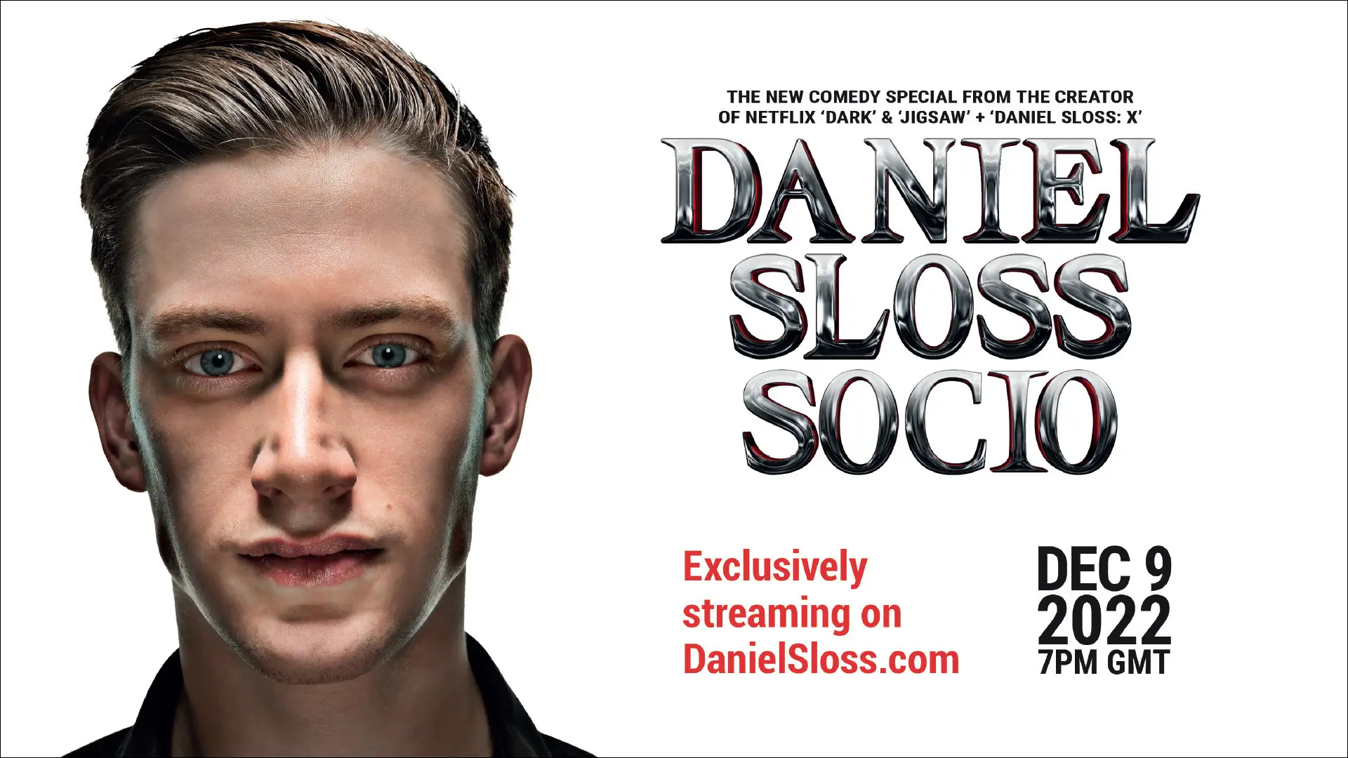 Daniel Sloss' New Comedy Special 'SOCIO'